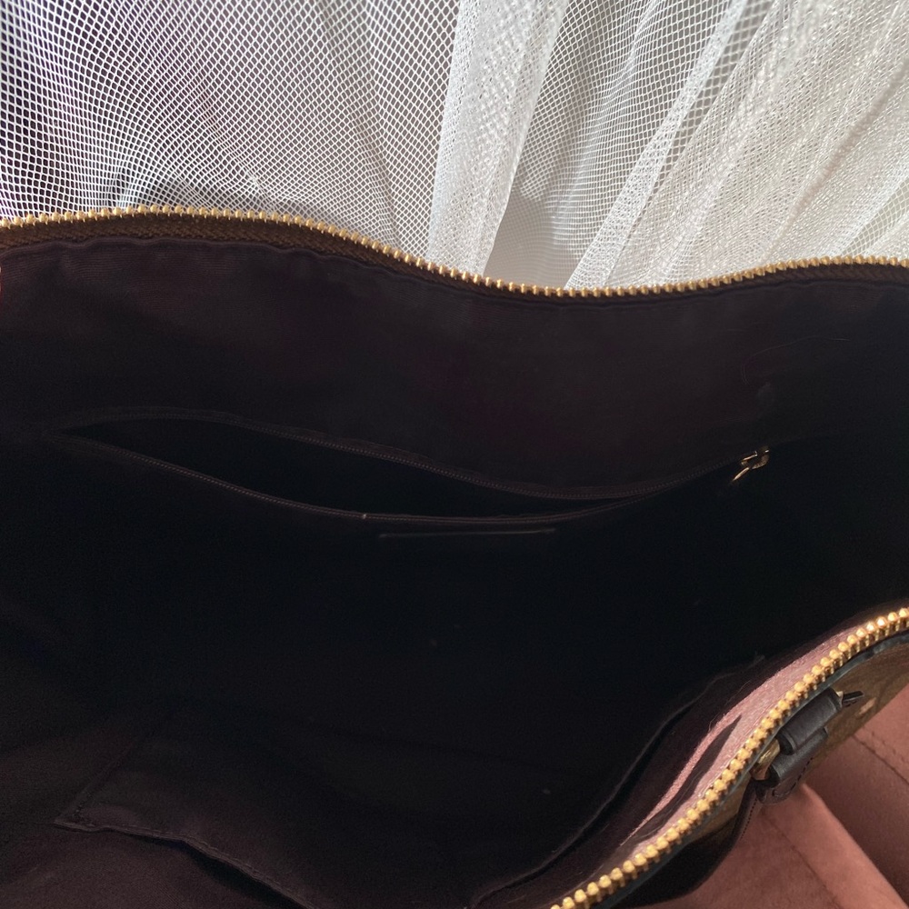 Coach Tan and Pink Women's Tote Bag - Picture 5 of 5